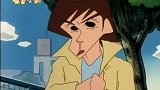 蜡笔小新：卧底父子要逮捕胆固醇，拿出来的证件是假面证件！