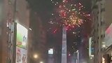 亚军也值得庆祝！布宜诺斯艾利斯夜空中升起烟花