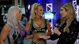 SD第1055期赛后采访 卡梅拉与布鲁克入选蓝军战队 期待幸存者大赛复仇NXT