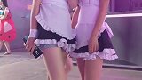 漫展上捕捉两只女仆小姐姐，好想领回家一个