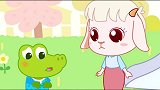 蜡笔精灵：幼儿儿歌，幼儿歌谣，幼儿故事，奇奇受伤，火车来帮忙