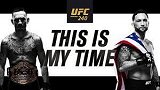 UFC240官方宣传片出炉：冠军与传奇的对决 这是属于谁的时刻？