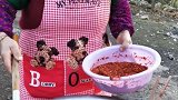 农村奶奶做的辣萝卜，看着好有食欲