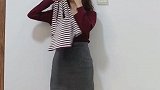 有些衣服看着不咋地，搭配起来好像还可以