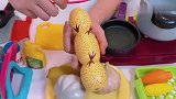 莲藕煲汤，胡萝卜炒肉丝，过家家做饭玩具