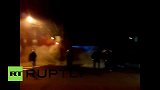 意甲-1415赛季-联赛-第12轮-罗马亚特兰大赛前爆冲突 烟花飞舞警察来袭-新闻