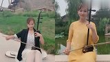 二胡演奏一首岁月的曲子《渴望》曲扬婉转，配上好听的《牧羊曲》