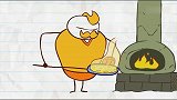 搞笑铅笔画小人：铅笔人被当作食材，厨师把他玩的团团转