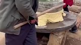 记录农村生活，石磨煎饼