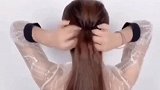 搭羽绒服不扎脖子的发型