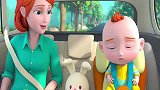 超级宝贝：宝宝不习惯安全座椅，妈妈耐心开导，告诉他用途