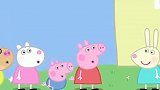 小猪佩奇：佩奇和乔治帮兔妈妈肚子里的宝宝起名字，真是个小天才