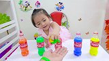 小萝莉吹气球唱颜色儿歌