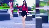盘点跳舞美女，美女这腿是真的直，眼神销魂