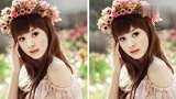 热巴头戴花环似少女仙气来袭尽显朦胧美