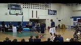 篮球-13年-雷阿伦同小球员赛投篮 兴起时竟上演久违扣篮-花絮