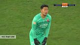 朱宝杰 中超 2020 上海绿地申花 VS 深圳佳兆业 精彩集锦