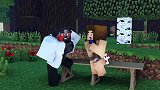 Minecraft动画：僵尸的爱情，僵尸收获僵尸女孩的芳心！