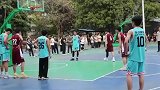 灵山中学篮球赛结束最后一秒