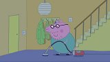 小猪佩奇：地下室太黑了，猪爸爸下去找手电筒，但手电筒却在厨房