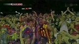 西甲-1314赛季-热身赛-甘伯杯梅西传射内马尔两助攻 巴塞罗那8：0桑托斯-精华