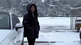 下大雪员工家属，把单总的车给堵了，这是什么情况呢？
