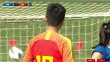 中国队再度发起猛攻 短传渗透李影门前怒射稍稍偏出