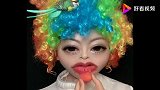 小姐姐吃苹果，娴熟好看，向往的生活
