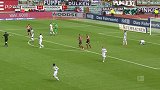 第45分钟纽伦堡球员克尔克射门