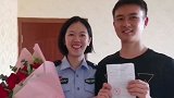“女交警给老公贴罚单”被质疑摆拍 当事人：一次意料之外的摆拍
