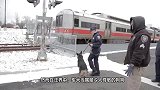 军犬是怎么走军步的，一只军犬当众演示，看完请憋住别笑