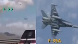 同一基地的F-22刚坠毁，美军一架F-35A战斗机也摔了