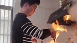 女婿到丈母娘家做饭，结果把灶台烧了女婿 丈母娘