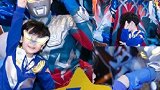 小海绵正脸曝光超像爸爸，黄晓明父爱如山，扮奥特曼为儿子庆生？