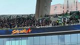 有将近1200名远征军来到上海为国安助威