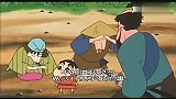 蜡笔小新：流氓武士要砍了野原一家，幸好有吹雪丸相救