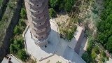 航拍玉泉寺多宝塔！当地最美的寺院！