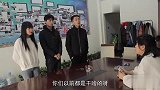 三小伙应聘经理，谁能不用手把钥匙放杯子里，谁就当经理