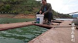 小伙钓鱼没搞到，买一条大鲤鱼挂鱼钩上忽悠朋友，真有才