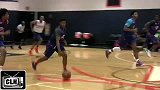街球-14年-顶尖100人训练营：黑巧克力Justin_Jenifer用传球掌控比赛-专题