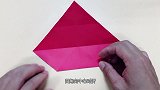 漂亮的手工折纸礼物盒，送朋友的礼物真方便，小朋友都能做