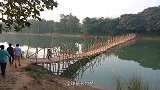 全球最长竹桥