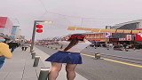后面大妈的眼神，亮了！