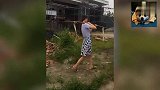 史上最牛美女搬砖