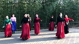 舞紫竹广场舞舞姿奔放娴熟的《想西藏》，再见啦一首歌告别天天正能量最美家乡人公益征文