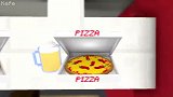 Minecraft动画，史蒂夫挑战变态辣披萨，嘴巴喷火！