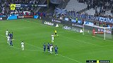 下半场补时第5分钟马赛球员斯特罗曼点球进球 马赛2-0斯特拉斯堡