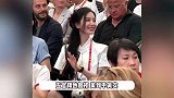 刘诗诗现身奥运会观赛，新中式穿搭惹众人侧目，生图堪称东方美人