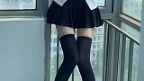jk制服黑丝 甜妹穿搭