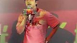 演员白客为苏州队打call：我今天衣服上印了苏州队的队标